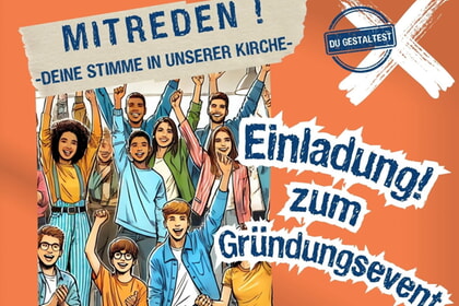 Einladung zum Gründungsevent - Gestalte Deine Kirchen mit! 28.-29.11.2025